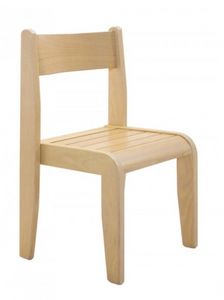 Andy, Apilables silla para nios, realizado en madera de haya