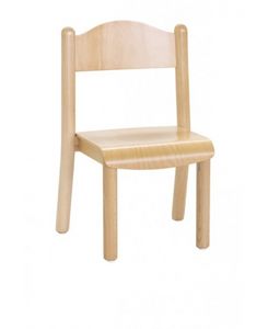 CIAO, Apilamiento pequeas sillas, en madera de colores, para el jardn de infantes