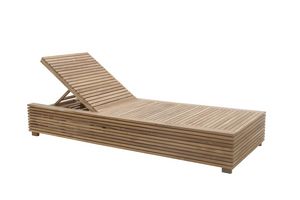 Saint Tropez 0517, Tumbona reclinable con mesa extrable