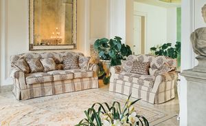 Bacio, Sof tapizado de lujo de estilo clsico para la sala de estar