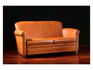 Ippolito Sofa, Sof de cuero, 30s y 50s estilo