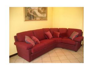 Maximum Sofa, Sof en tela de color rojo, para uso residencial