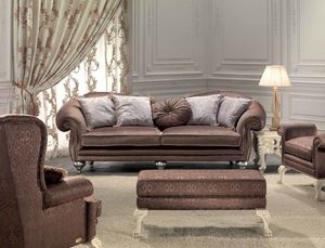 Protagonista, 3 plazas sof de la sala de estar, clsico, detalles elegantes