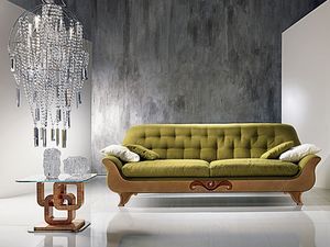 DI13 Cherubino sof, Sof clsico con acolchado atrs, para salones modernos