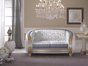 Liberty sof, Sof clsico de alta calidad, tapicera personalizable en telas preciosas, para la sala de estar y zonas de espera