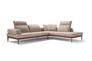 Morfeo, Elegante sof con reposacabezas reclinables
