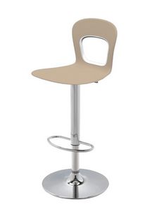 Blog Stool 145 A, Design, giratorio, taburete ajustable, con asiento de plstico