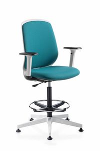 Key Smart stool, Taburete acolchado, para oficina y recepcin