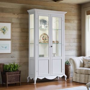 Casa Shabby Chic SHABBY1526, Vitrina de dos puertas, estilo shabby chic